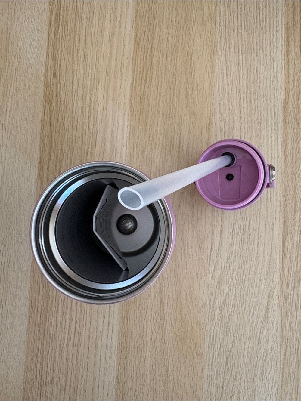 Stanley The IceFlow Bottle with Flip Straw Lid | 24 OZ (Lilac) - Picture 6 of 9